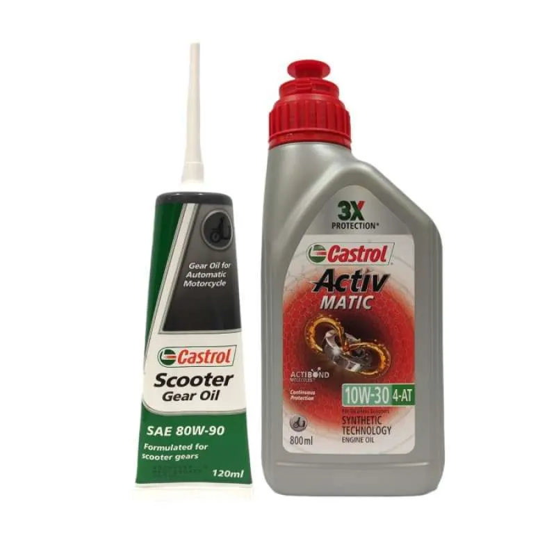 Rekomendasi Oli Gardan Vario 125 Terbaik salah satunya adalah Castrol Activ Gear Oil